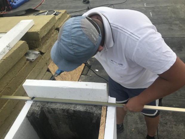 Rekonstrukce ploché střechy - Odolena Voda