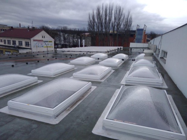 plochá střecha Auto Poly