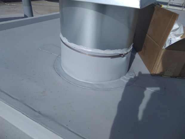 Hydroizolace ploché střechy