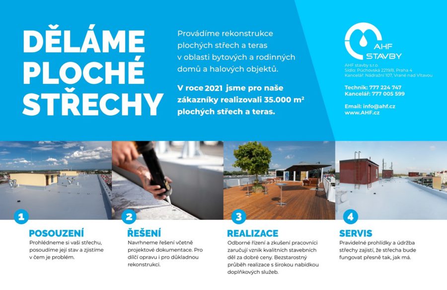 Děláme ploché střechy